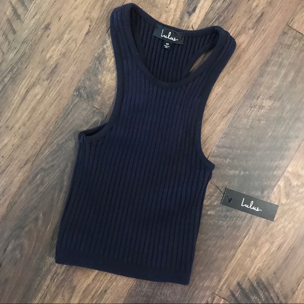 NEW Lulus Cropped Tank Top